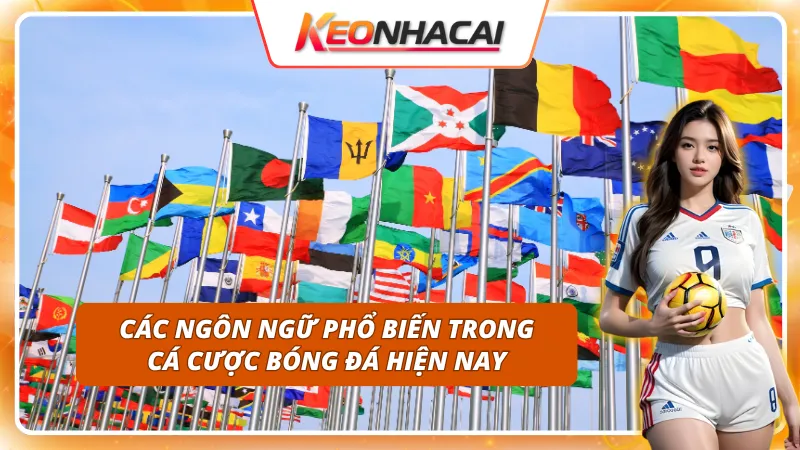 Các ngôn ngữ phổ biến trong cá cược bóng đá